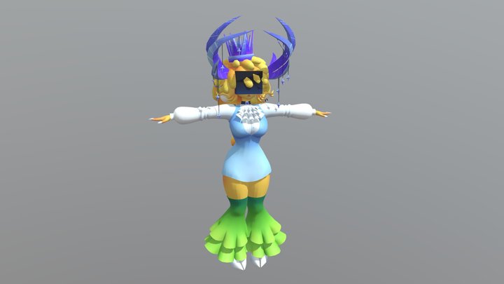 Female Itrapped – Modello 3D gratuito STL