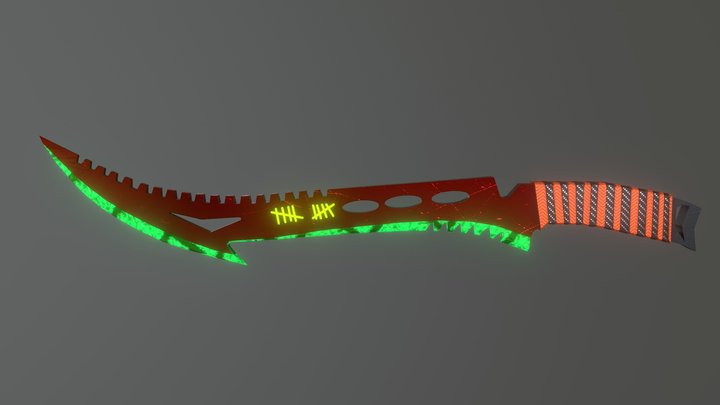 Concept Weapon "Dying Light" 3D Model