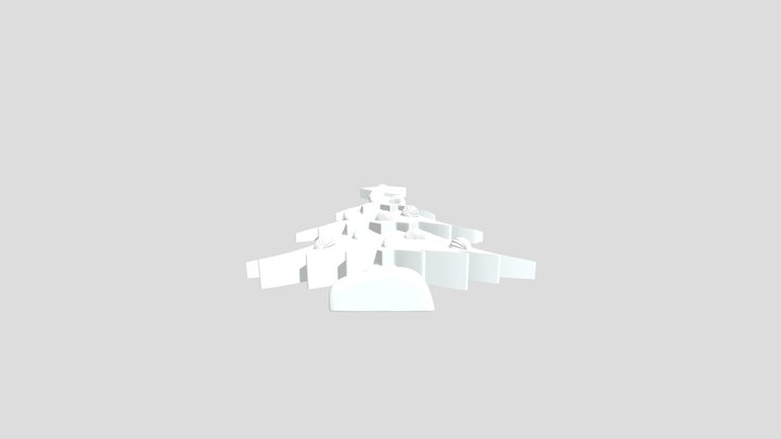 новогодняя елка 3D Model