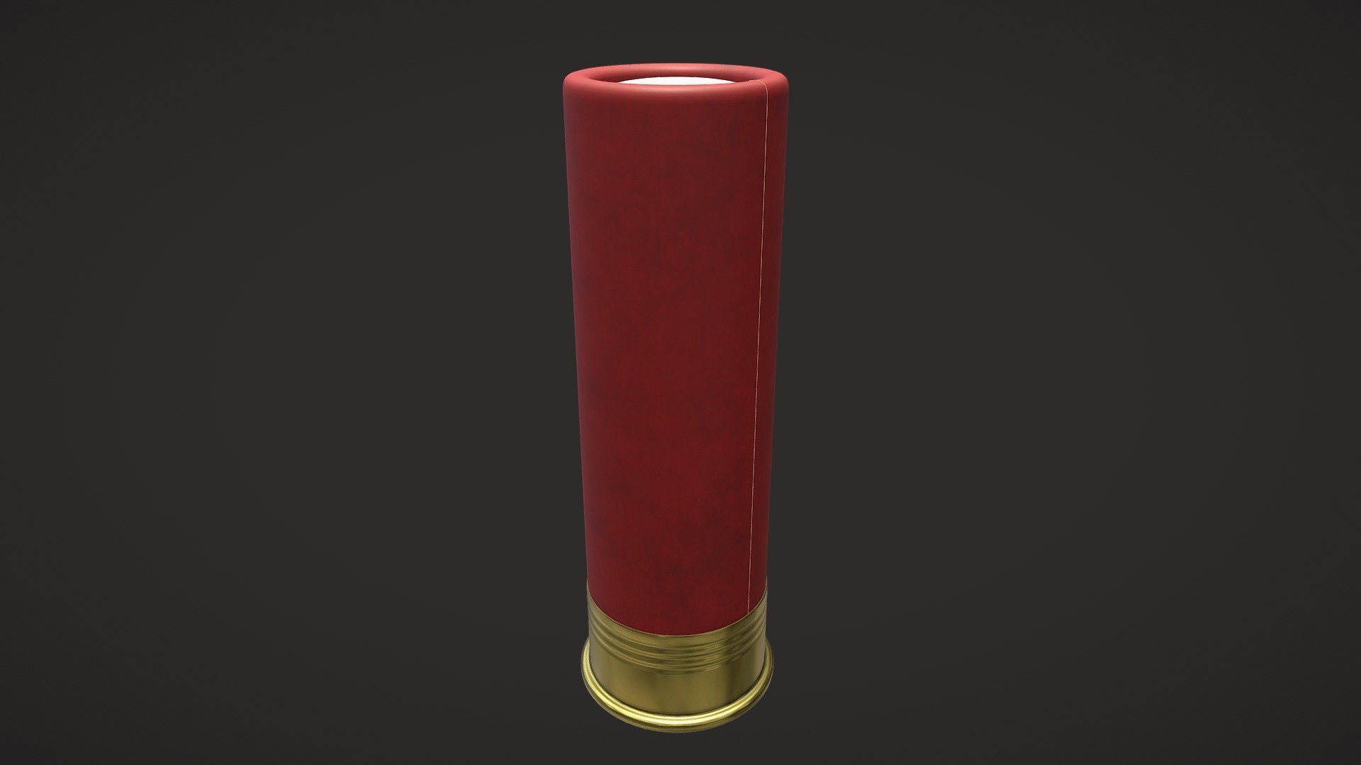 12 Gauge Paper Hulled Shotshell - Buy Royalty Free 3D model by Jan ...