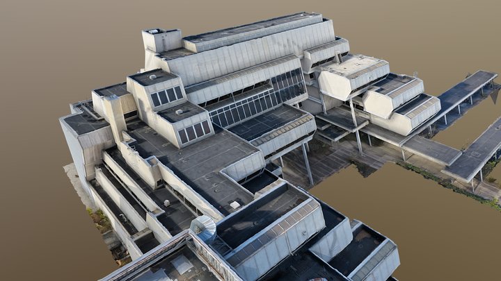EH Building Paul Rudolph 3D Model