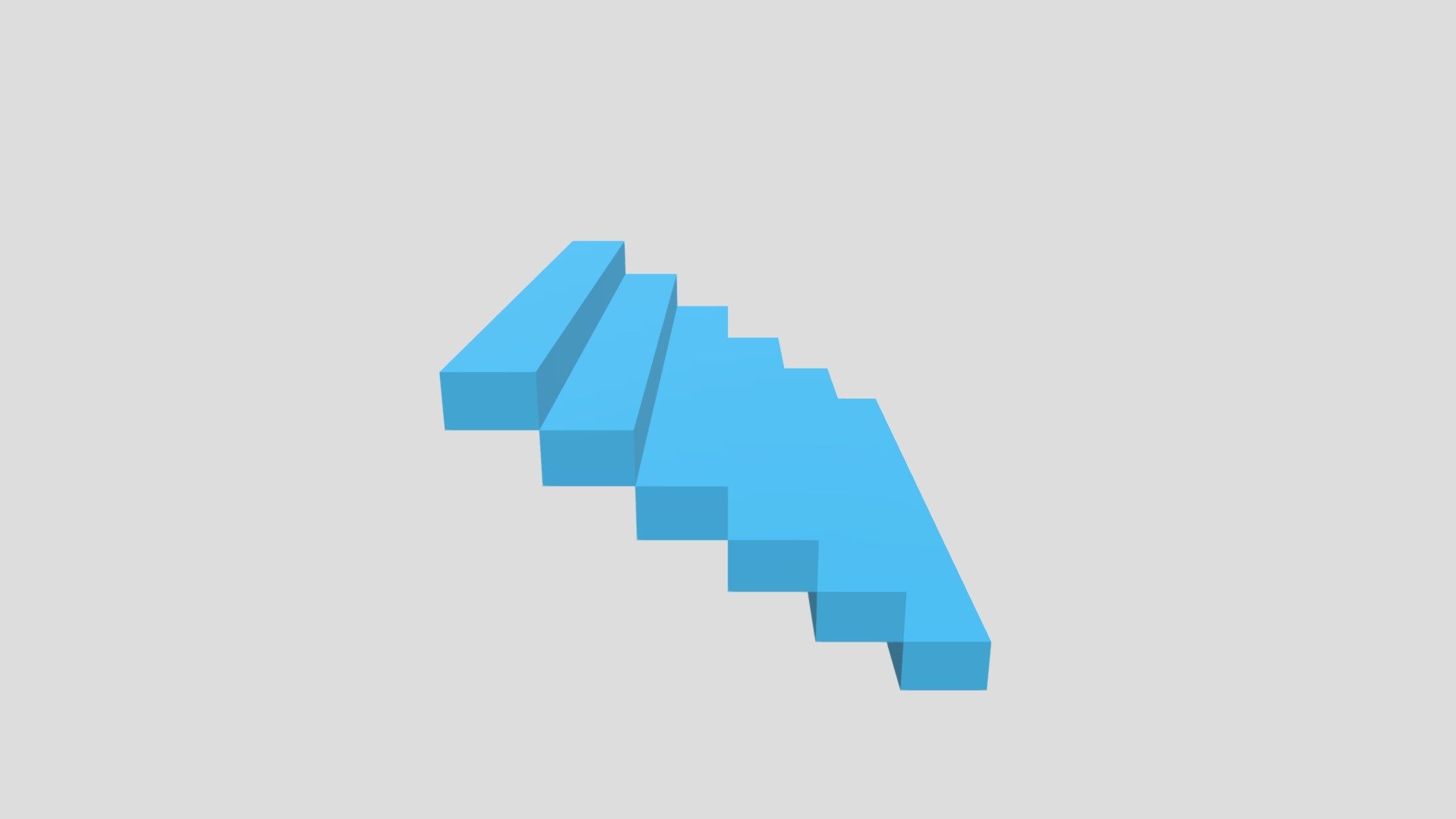 Escaleras Azul