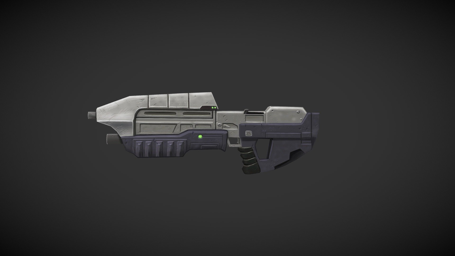 Halo Assault Rifle - 3D model by trherrera (@trherrera) 4a86