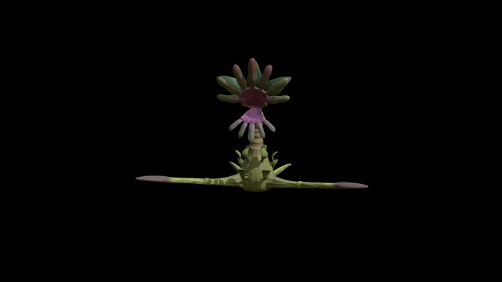 Creature Plant #1 3D Model