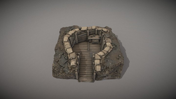 One Solid Corner — Trench Diorama_Ti