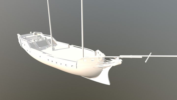 Jackdaw Versão 5 3D Model
