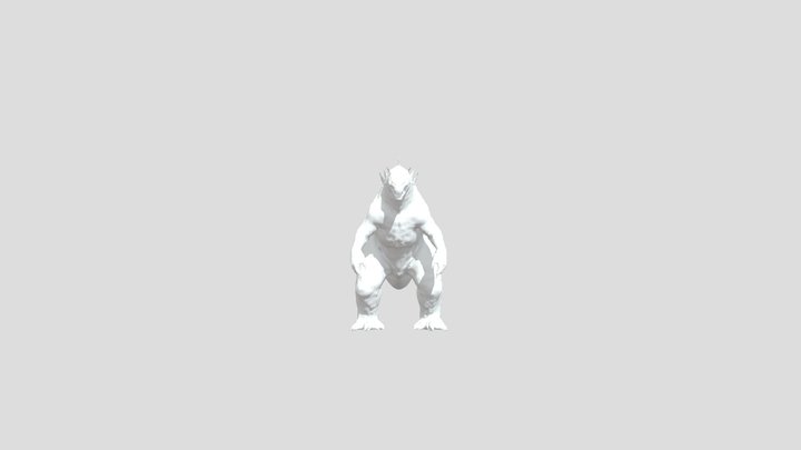 Godzilla 3D Model