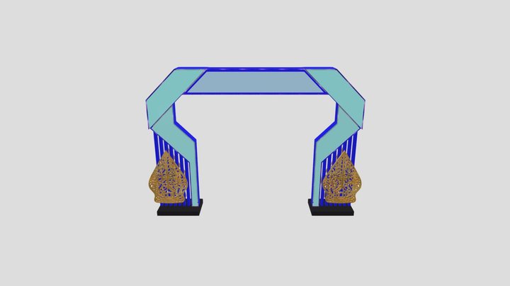 GATE A2 – Gratis 3D-model STL