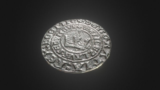 Old Coin Test 3D Model