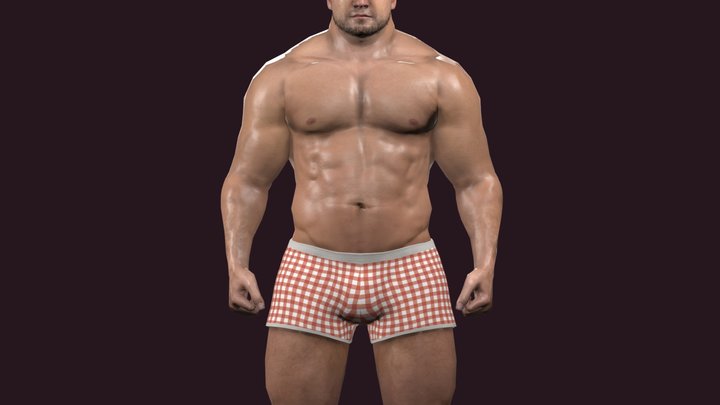muscle basic bulk 3D Model