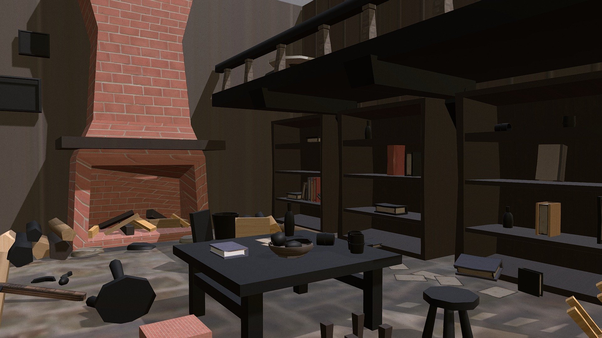 Game Room - Download Free 3D model by a110223050 [4a8cf84] - Sketchfab