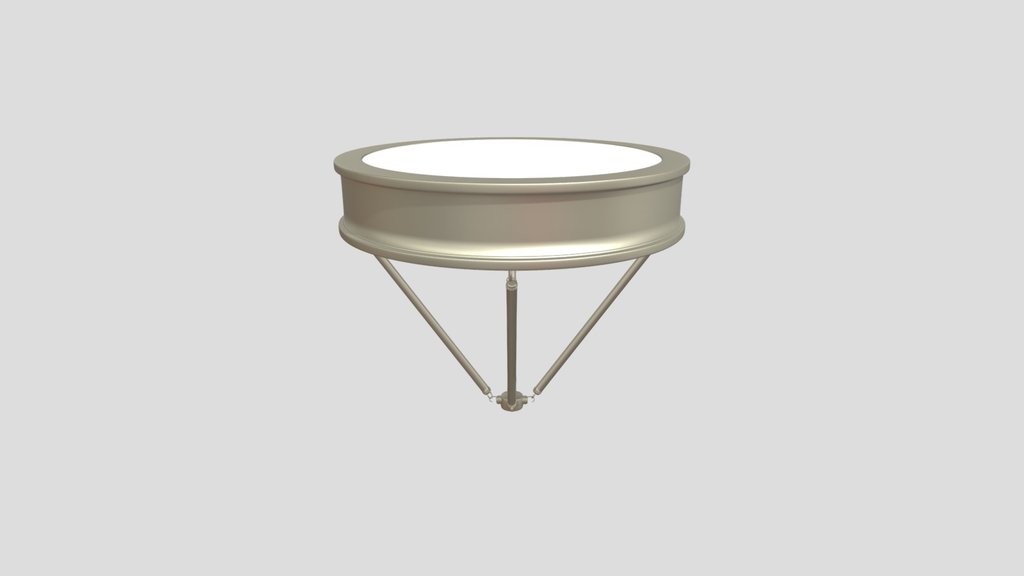 Pancake Hanging Pendant Light