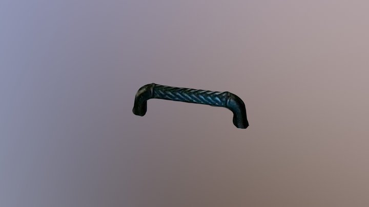 Kitchen cabinet handles cloned 3D Model