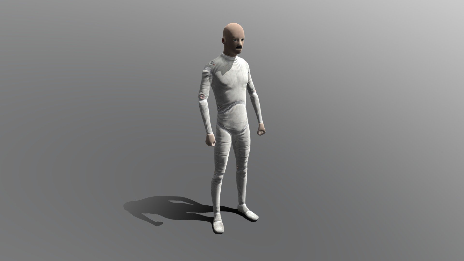 Tv man 3d model