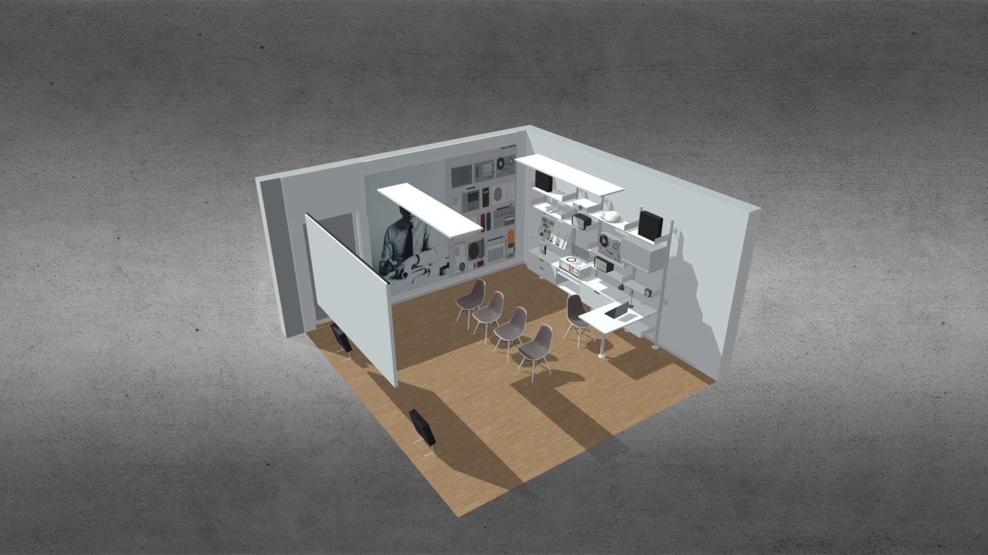 Dieter_Rams_system606 - 3D model by Santa.Cibule [4a8f52f] - Sketchfab