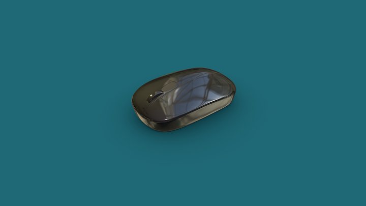 Simple PC Mouse 3D Model