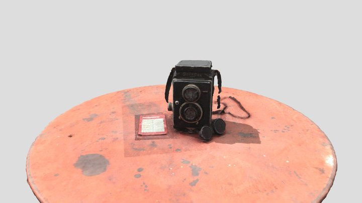 Cámara antigua 3D Model