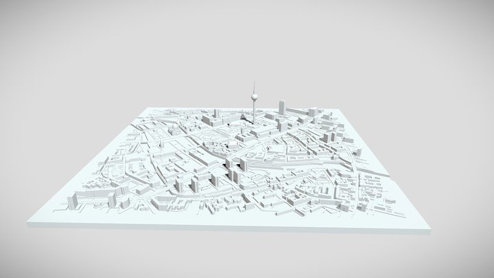 Berlin City 3D Model