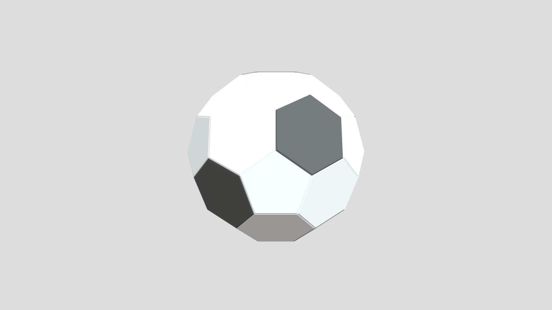 Soccer ball from Poly by Google