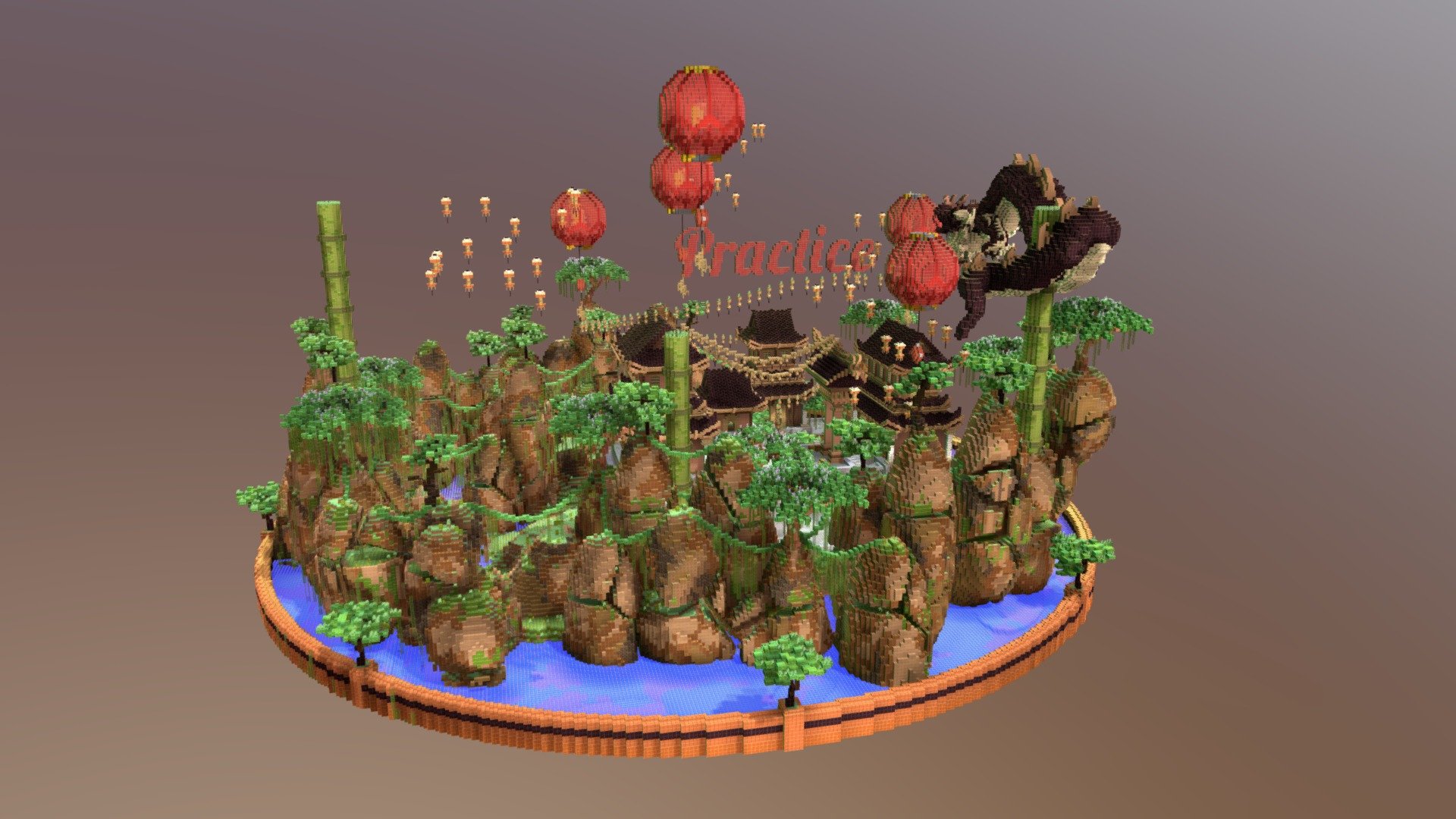 Practice Lobby ~ Oriental Theme