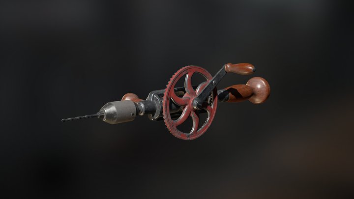 Drill_texture 3D Model