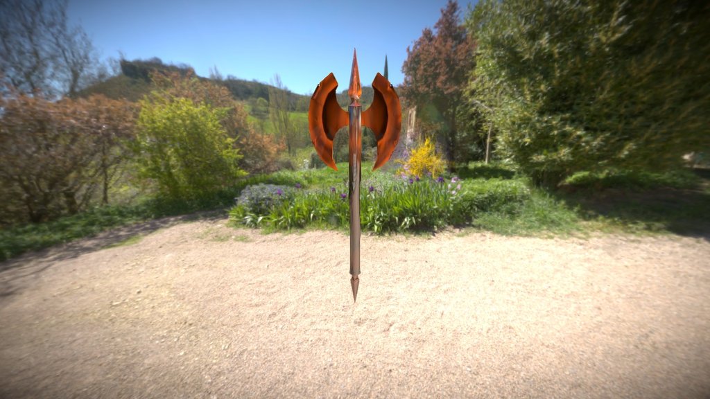 Armas Antigas, Ancient Weapon, hand painted