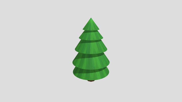 Low-Poly-Tree
