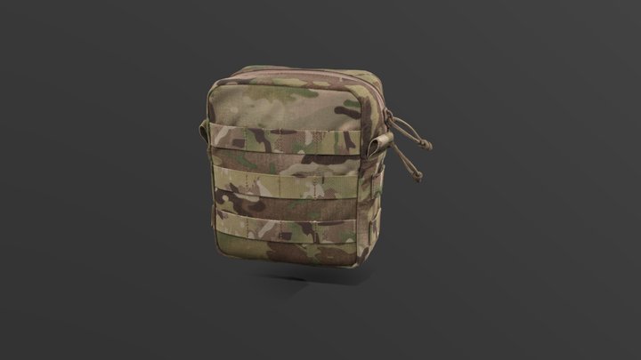 Military Bag 3D Model