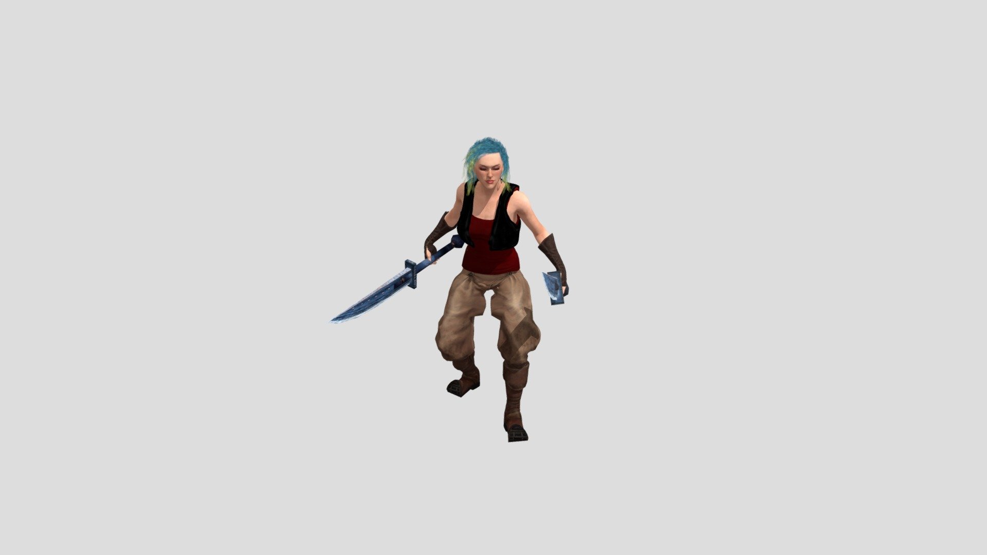 Assassin Female 1+motions