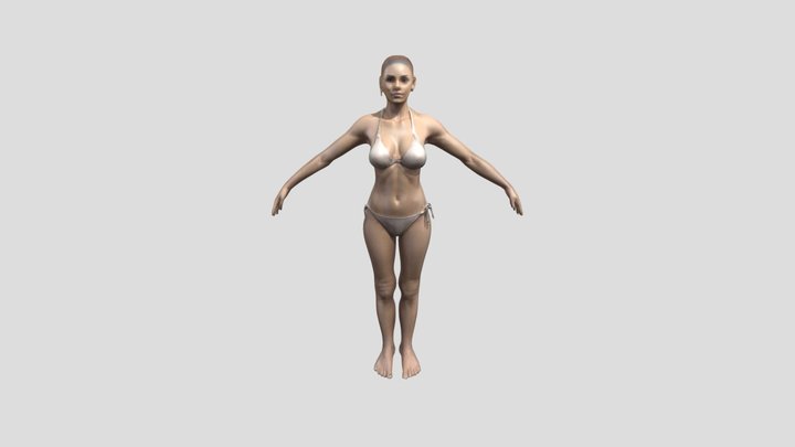 3D_ Female_ Model_in_ Bi_0910012315_texture 3D Model