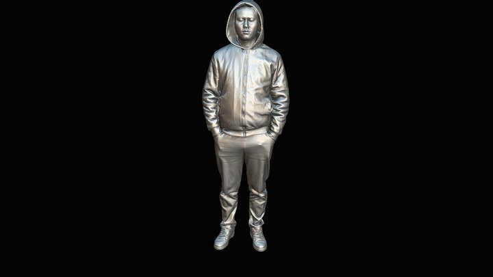 69 inch Human – Modello 3D gratuito STL