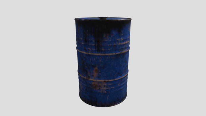 Oil_Barrel 3D Model