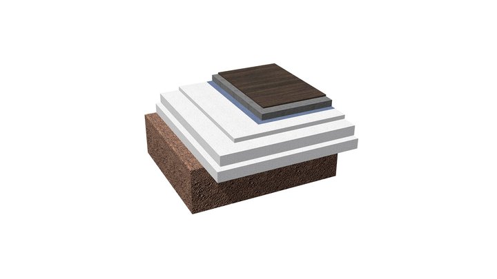 Grindų detalė 3D Model