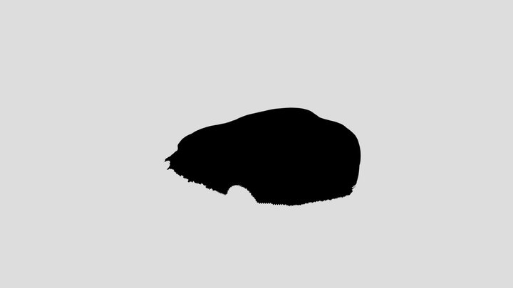 Large Boulder 3D Model