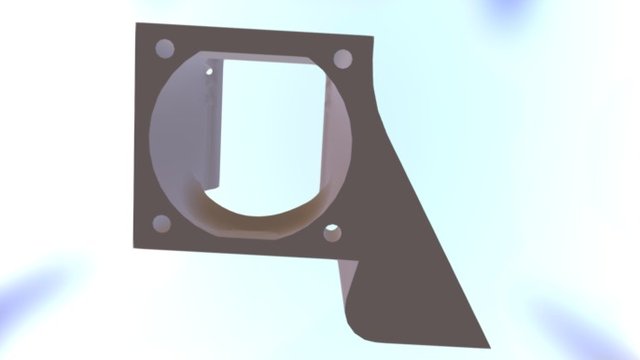 re:3D All-Metal Hot End Fan Mount - Right