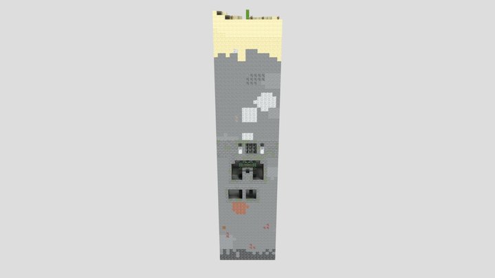HC7 Seed End Portal Chunk 3D Model