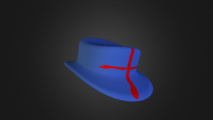 bluehat 3D Model