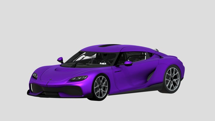 2025 Koenigsegg Gemera 3D Model