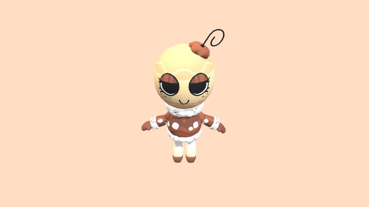 [Faivalrigs]Skin Hot Chocolate Animation BOBETTE 3D Model