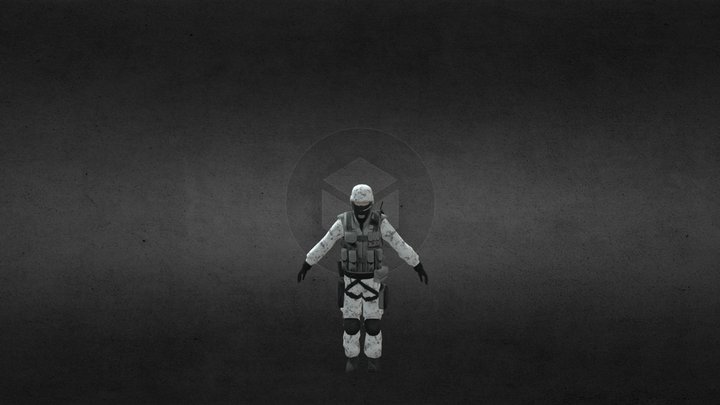 Free Swat model 3D Model