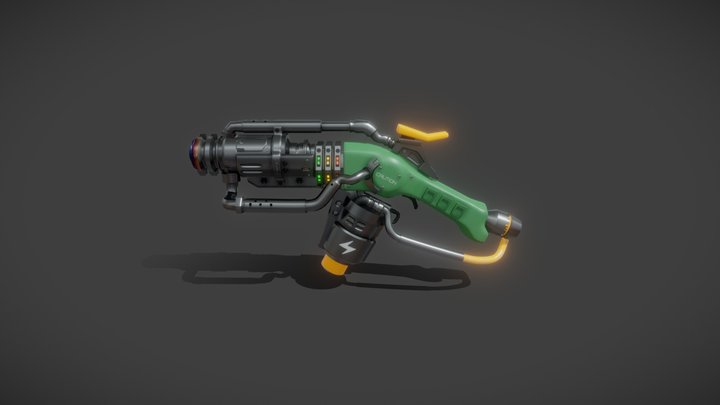 Laser-gun 3D Model