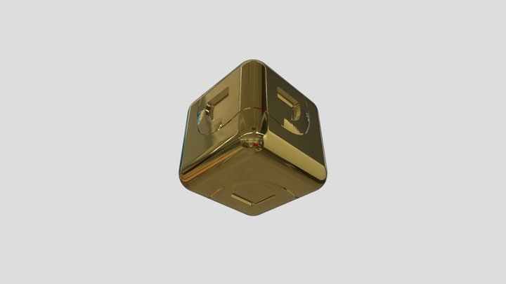 3D printable spin cube