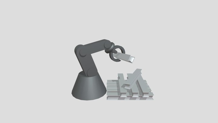 Braccino_Robottino 3D Model