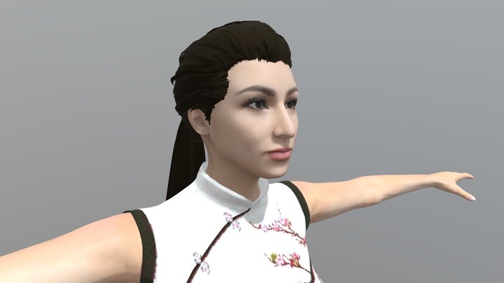 Carla Abellana 3D Model