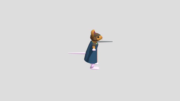rat-anthro blockout – Modello 3D gratuito STL