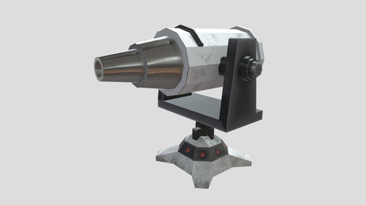 Turret 3D Model