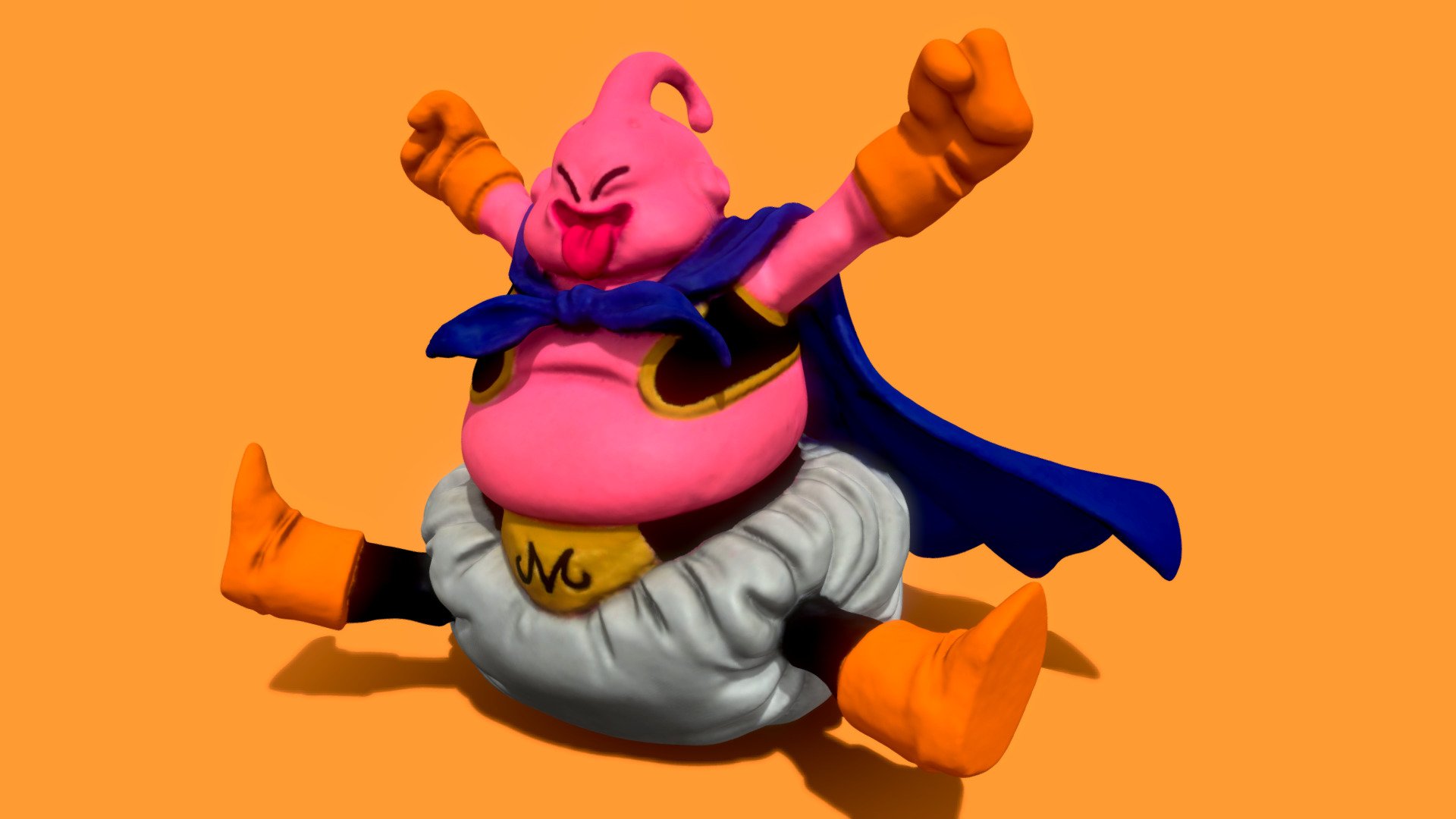 Fat Buu - Dragonball Z (3D-Scan) - Buy Royalty Free 3D model by ...