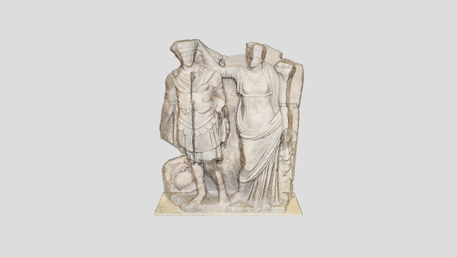Man Woman Statue Aphrodisios - Download Free 3D model by Recon-3D ...