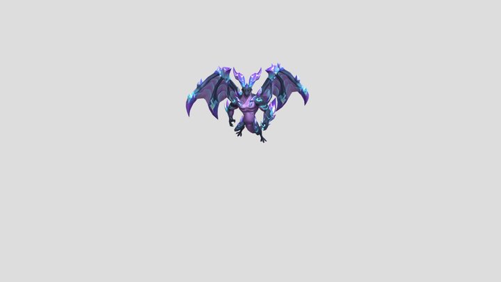 Crystal Dragon Form 3 3D Model