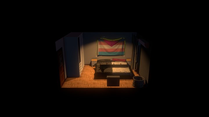 Our bedroom 3D Model